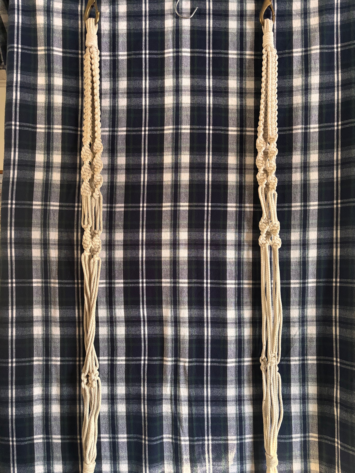 garden : macrame plant hangers