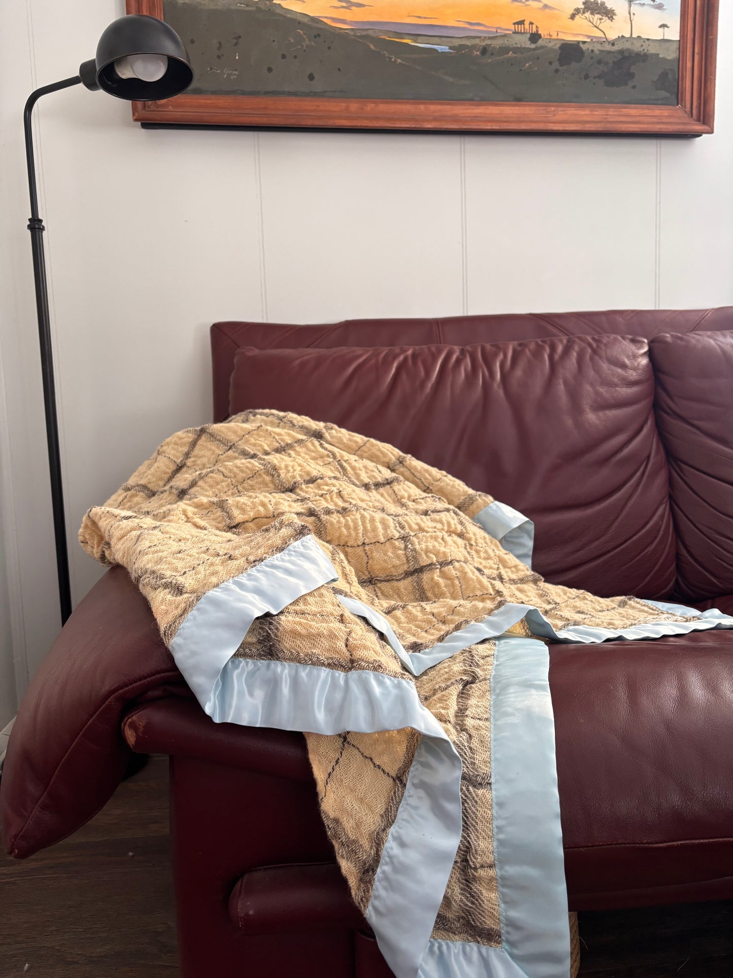 blanket : 100% natural wool