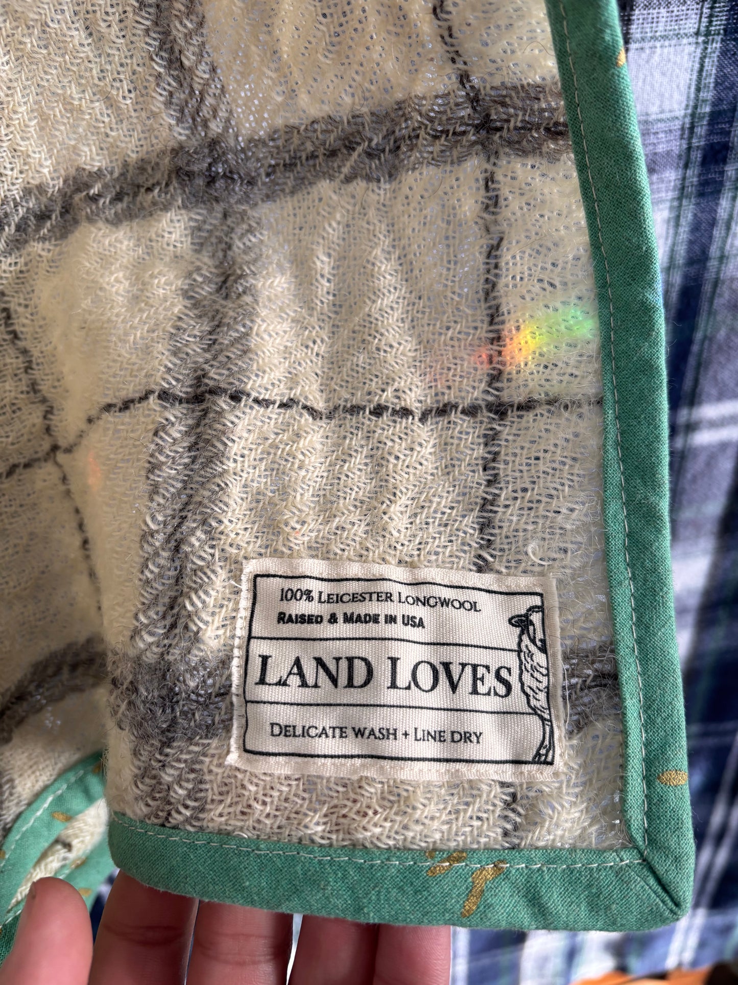 home : 100% natural wool blanket